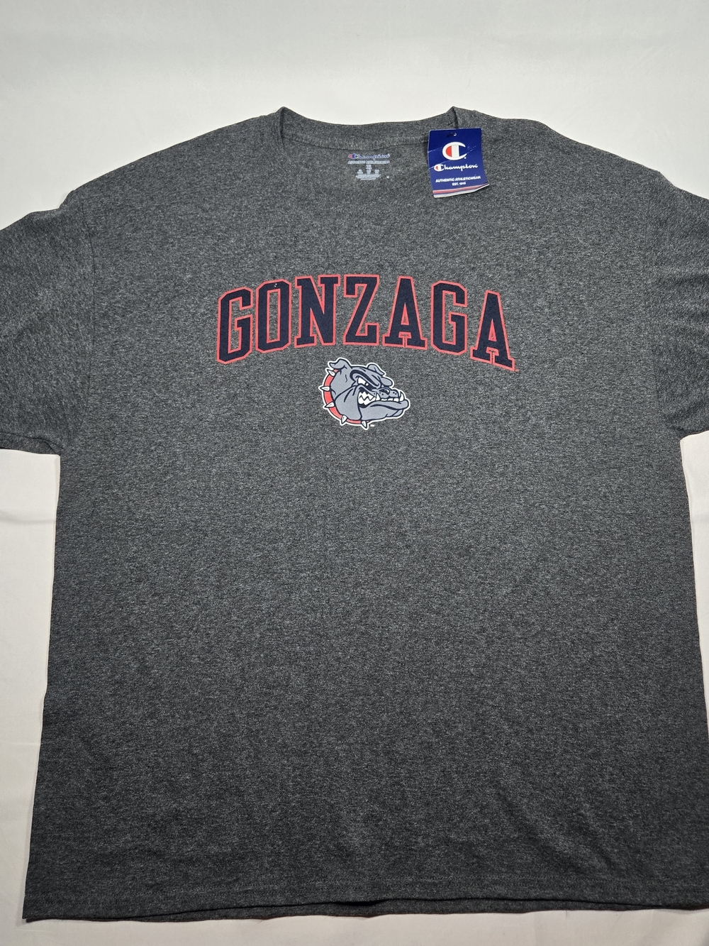 NWT Champion Gonzaga T shirt Mens XL Bulldogs NCAA